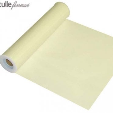 Eleganza Tulle Roll Cream 12x25yds