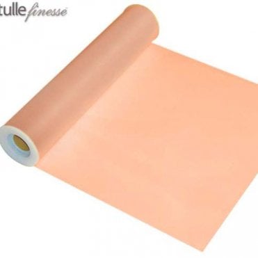Eleganza Tulle Roll Peach 12x25yds