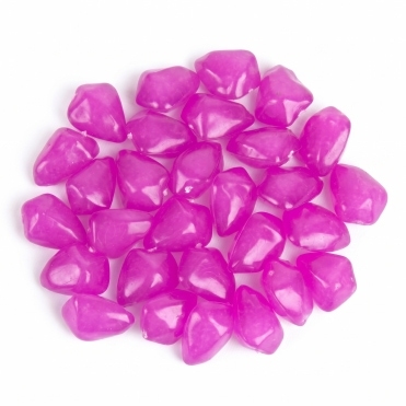 Floating Acrylic Stones Pink 100 Pack