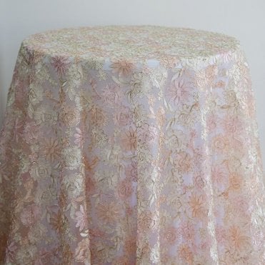 Floral Bloom Embroided Overlay