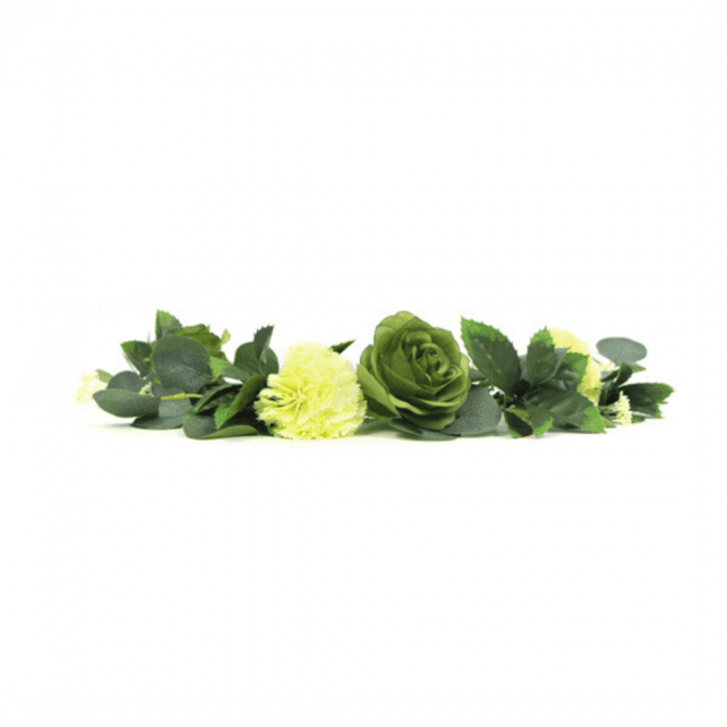 Floral Garland Swag 006 65cm Olive/Green