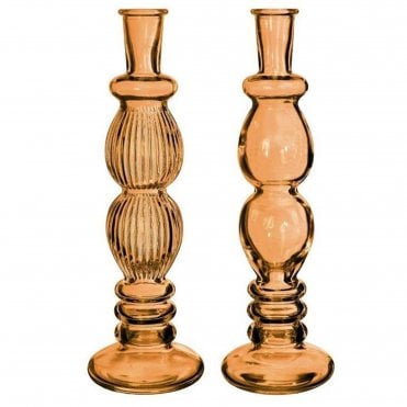 Florence Vase Set of 2 Burnt Orange 28cm