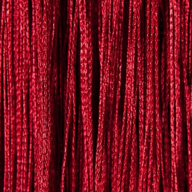Fringe Curtains Red
