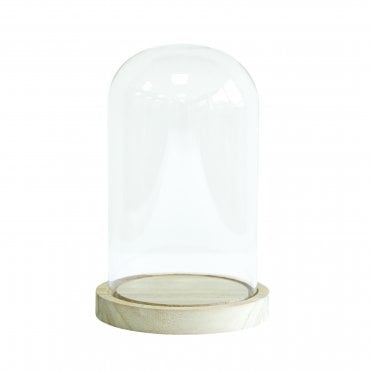 Glass Bell Jar LED 21.5cm 29494