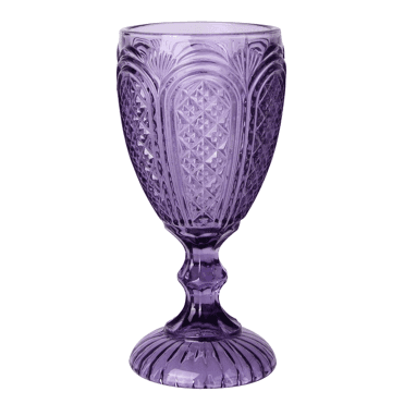 Glass Goblet 10104 Amethyst