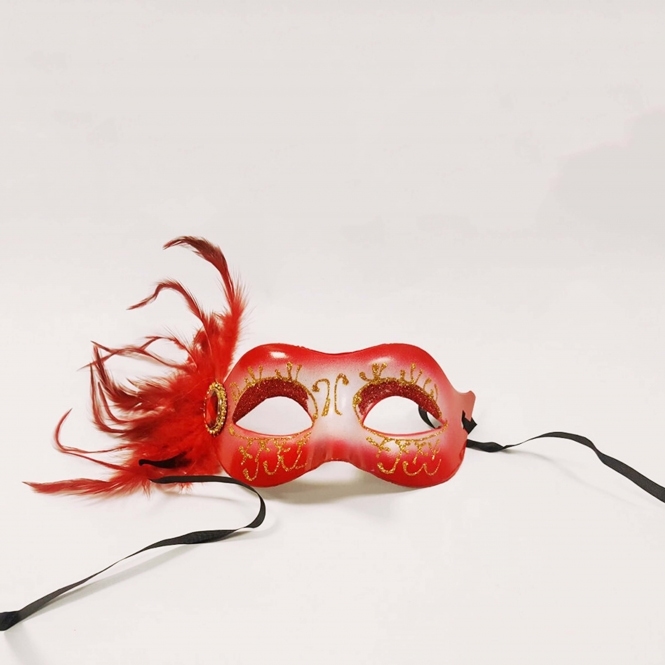 Glitter Gem Masquerade Ball Mask Various Colours Available