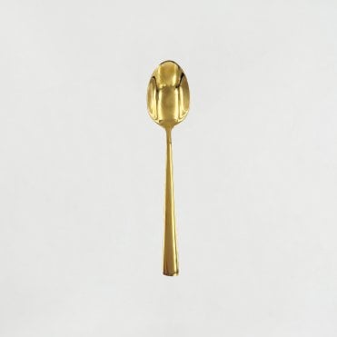Gold Dessert Spoon 10 Pack