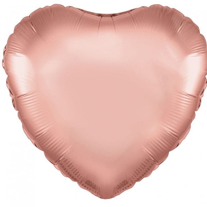Heart Balloon Rose Gold