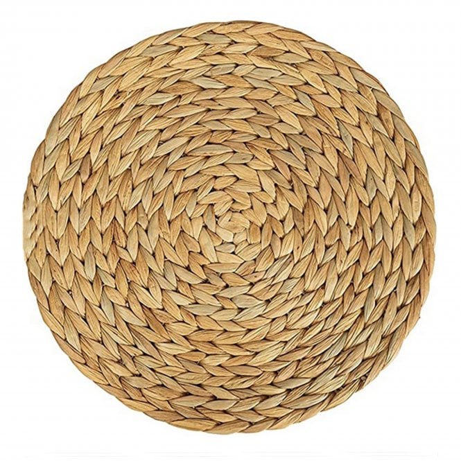 Hyacinth Water Place Mat 33cm Natural
