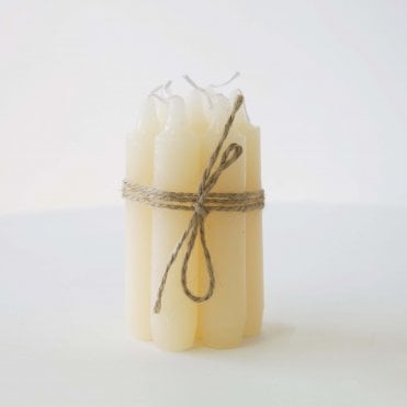 Ivory Taper Candles Pack of 7 11cm 32163