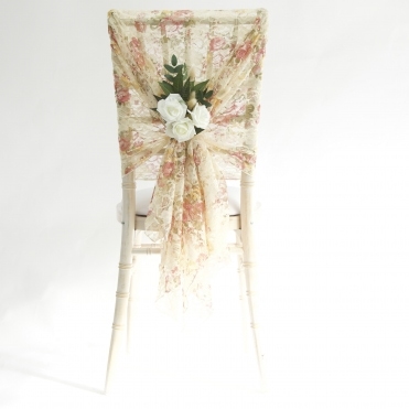 Lace Hood Rose Print - Pack of 100