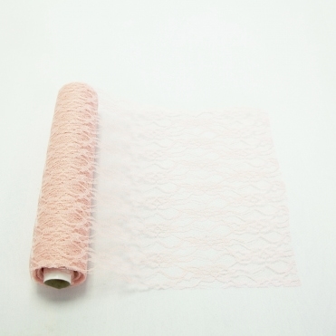 Lace Netting On A Roll Vintage Pink 30cmx10m