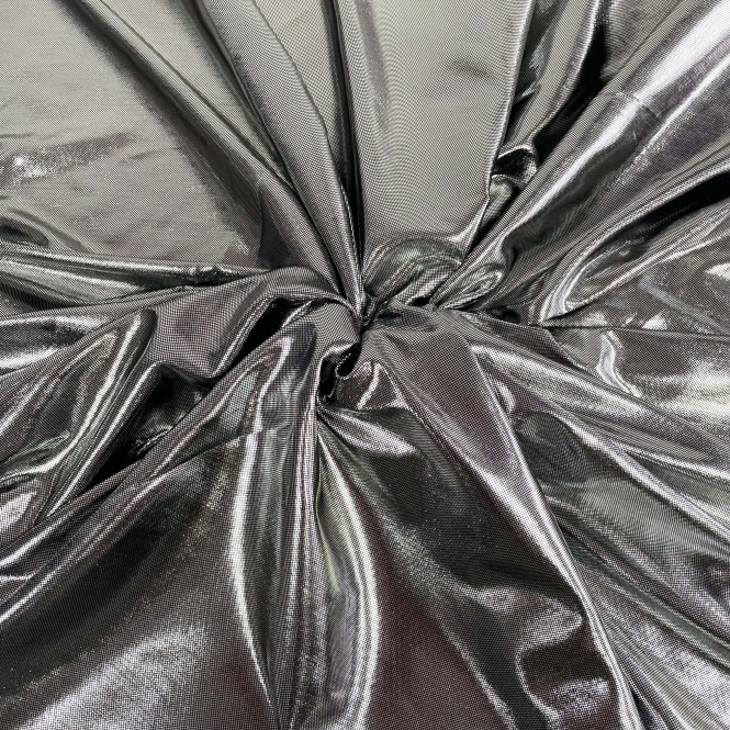 Lame Fabric Roll Silver 50m