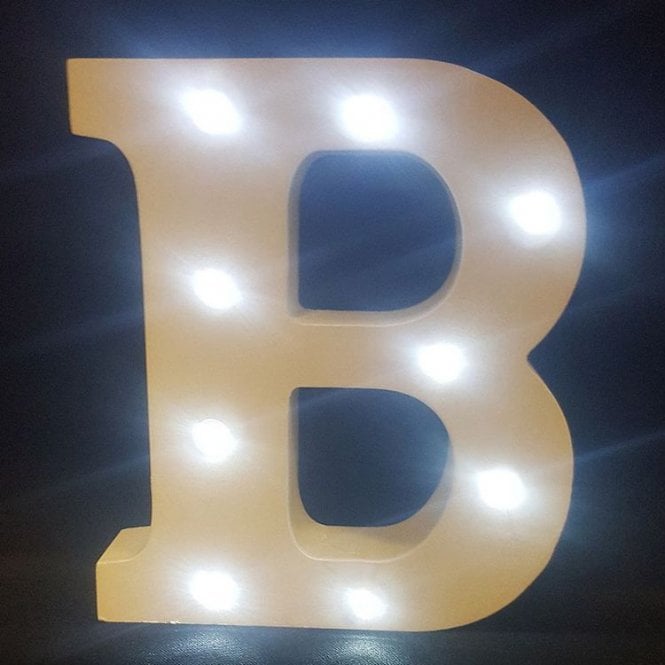 Led Letters B