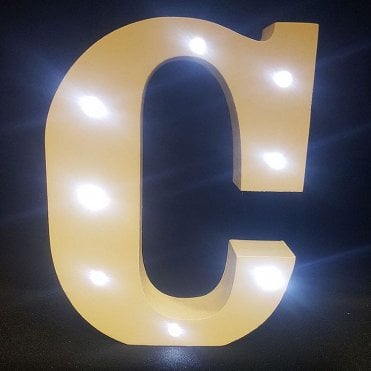 Led Letters C