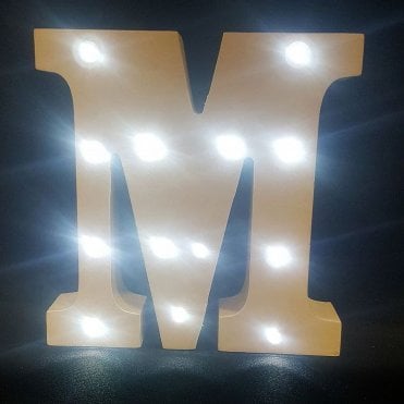 Led Letters M