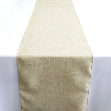 Linen Burlap Runner Natural
