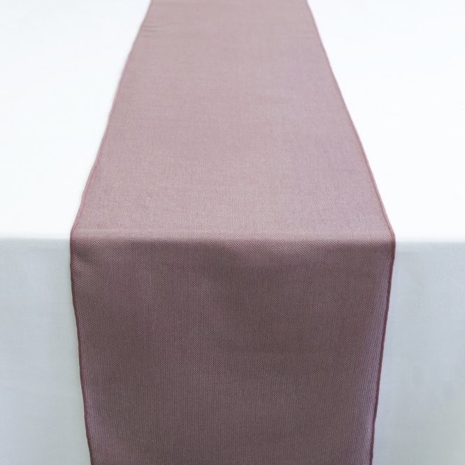 Linen Runner Mauve