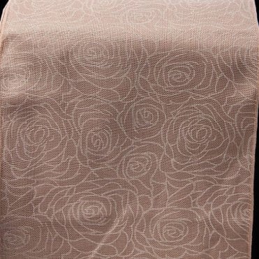 Linen Runner Rose Foam Blush Pink