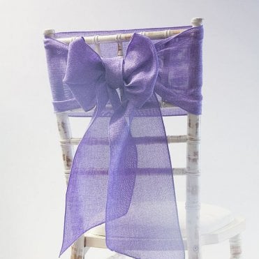 Linen Sash Ultra Violet