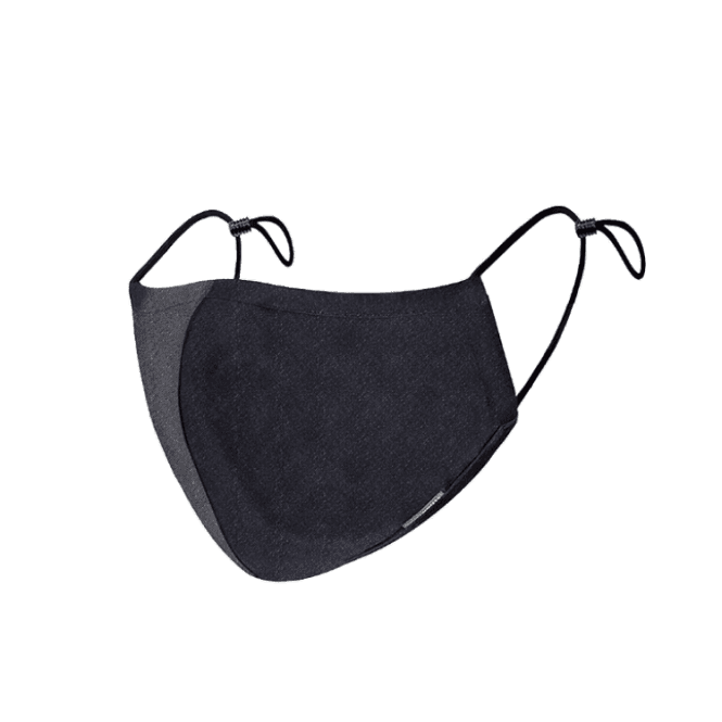 Black Reuseable Anti Bacterial Mask