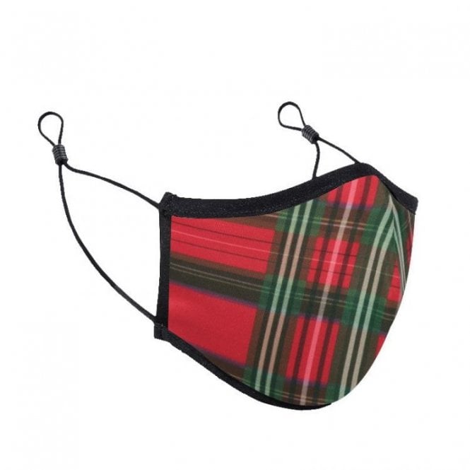 Red Tartan Ony Mask