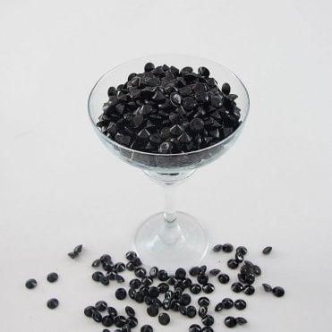 Medium Scatter Crystals 10mm Black - 1kg
