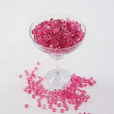 Medium Scatter Crystals 10mm Hot Pink - 1kg