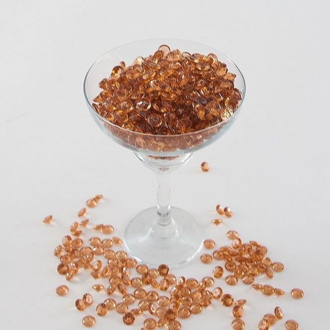 Medium Scatter Crystals 10mm Light Coffee - 1kg