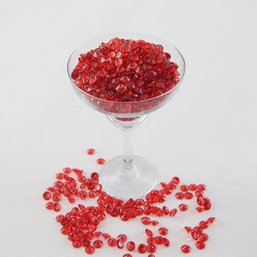 Medium Scatter Crystals 10mm Red - 1kg