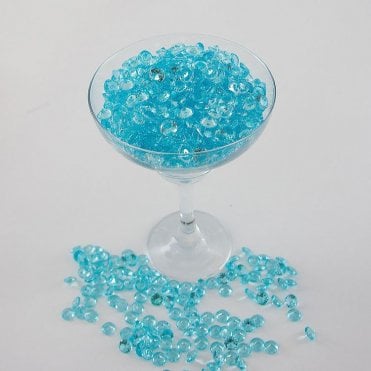 Medium Scatter Crystals 10mm Tiffany Blue - 1kg