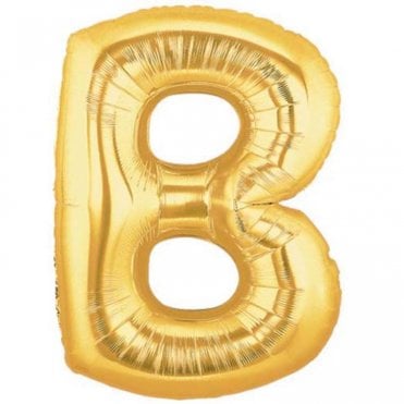 Megaloon Gold Letter B