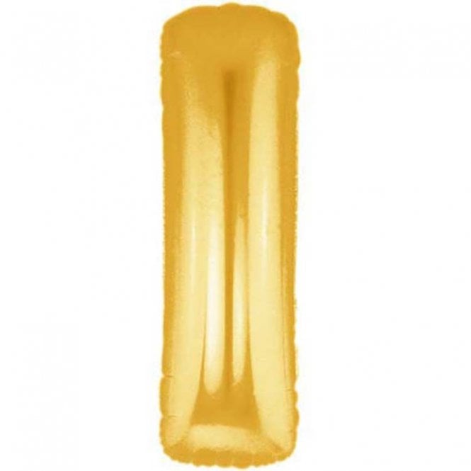 Megaloon Gold Letter I