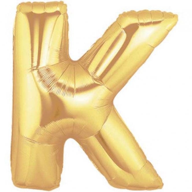 Megaloon Gold Letter K