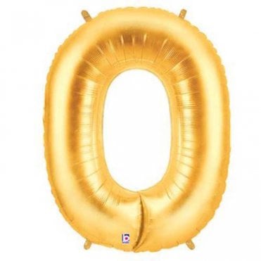 Megaloon Gold Letter O