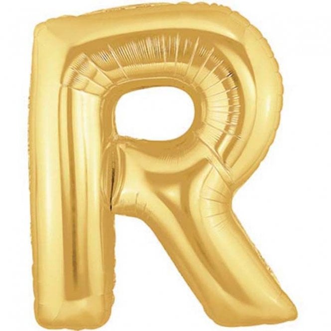 Megaloon Gold Letter R