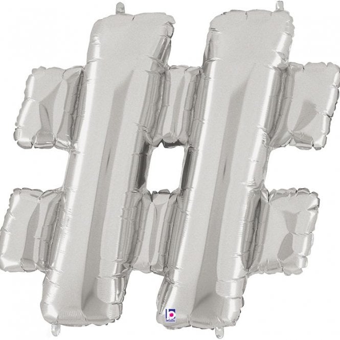 Megaloon Hashtag Silver