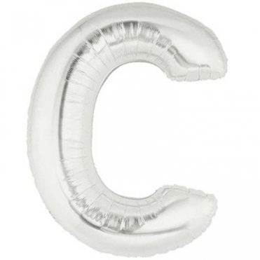 Megaloon Silver Letter C