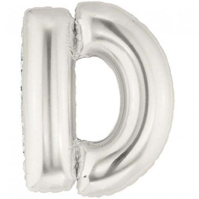 Megaloon Silver Letter D