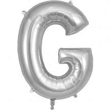 Megaloon Silver Letter G