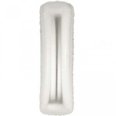 Megaloon Silver Letter I