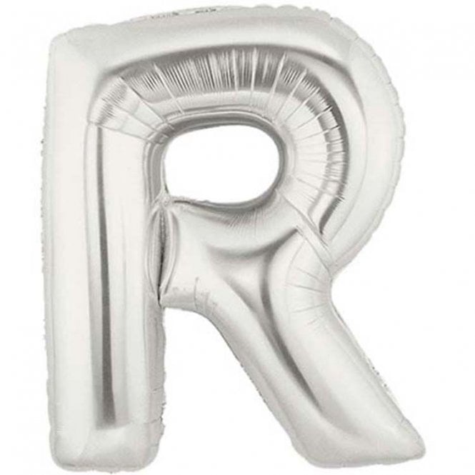 Megaloon Silver Letter R