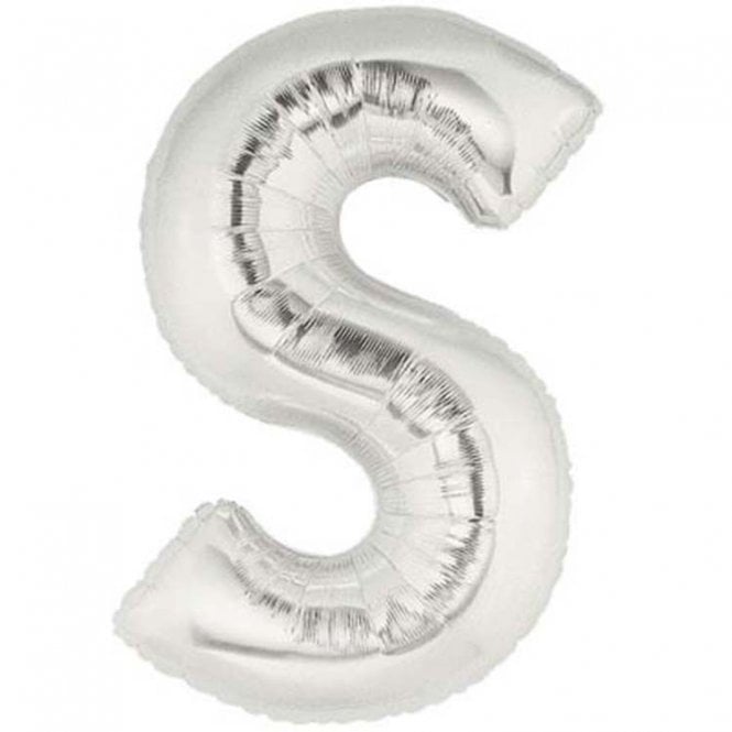 Megaloon Silver Letter S