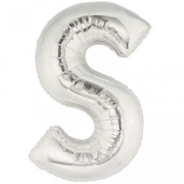 Megaloon Silver Letter S