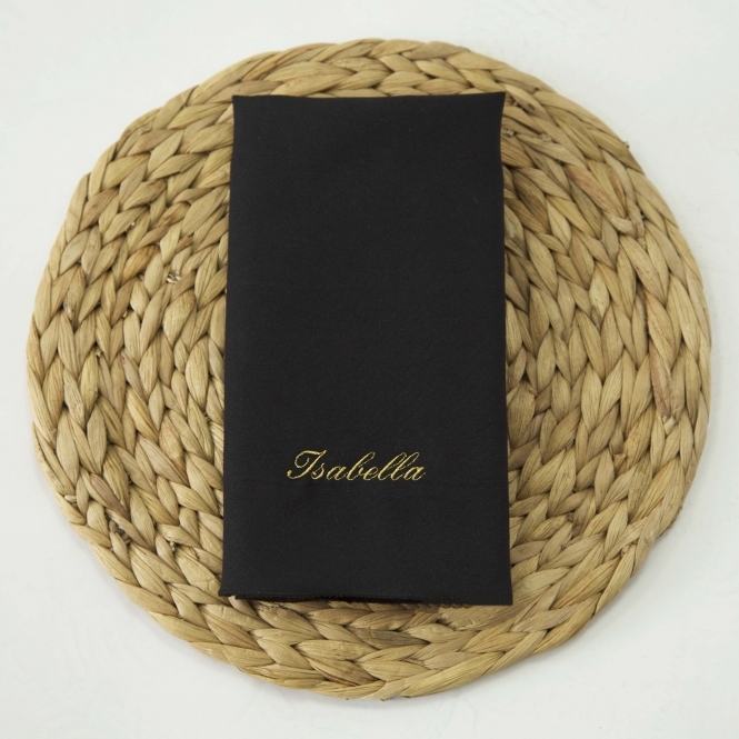 Napkin Embroidery Only