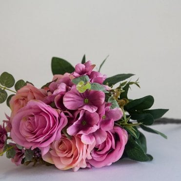 No.1 Vintage Bouquet Rose Flower Cerise