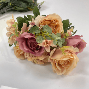 No 11 Vintage Flower Bunch Blush Pink