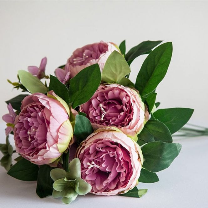 No.3 Vintage Flower Bouquet Peony Lilac