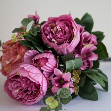 No.4 Vintage Bouquet Peony Cerise