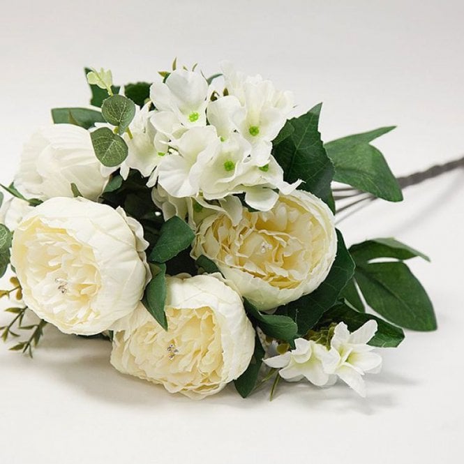 No.4 Vintage Bouquet Peony Ivory